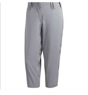 Adidas Diamond Queen Elite Knicker Softball Pants Gray Womens L Player ID NWT